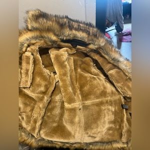 Sherling coat unisex
